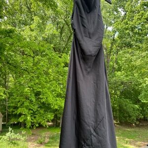 Elegant Black Sleeveless Dress Aritzia